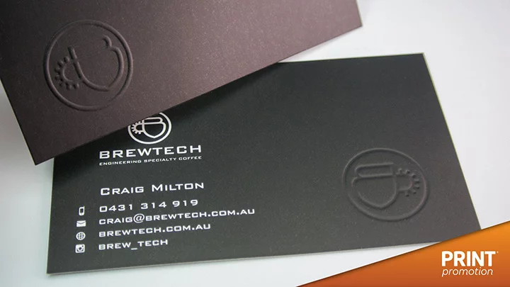 Cheap Embossed Business cards
