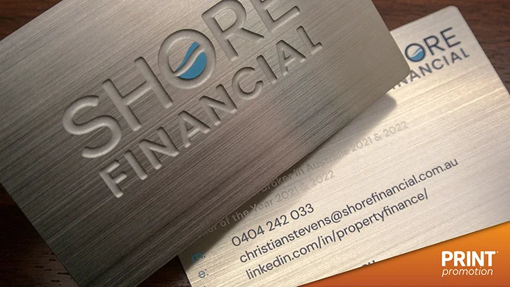 best financial planner business card